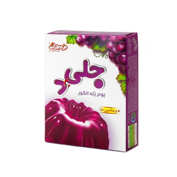 پودرژله  جلی د -انگور – 100گرمی